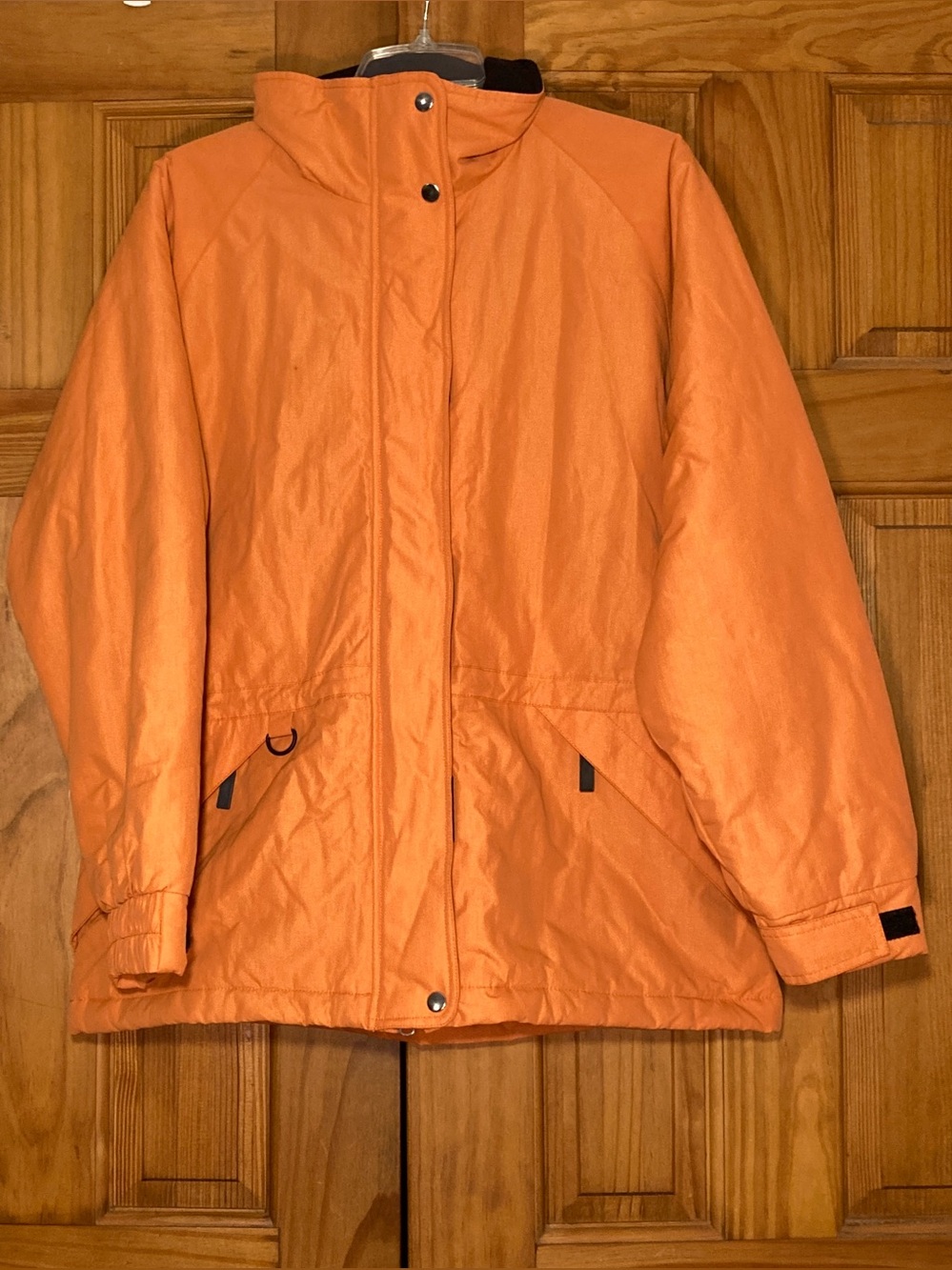 EUC Rawik Endurance Vintage 90s Waterproof Insulated Hooded Jacket Orange Size L